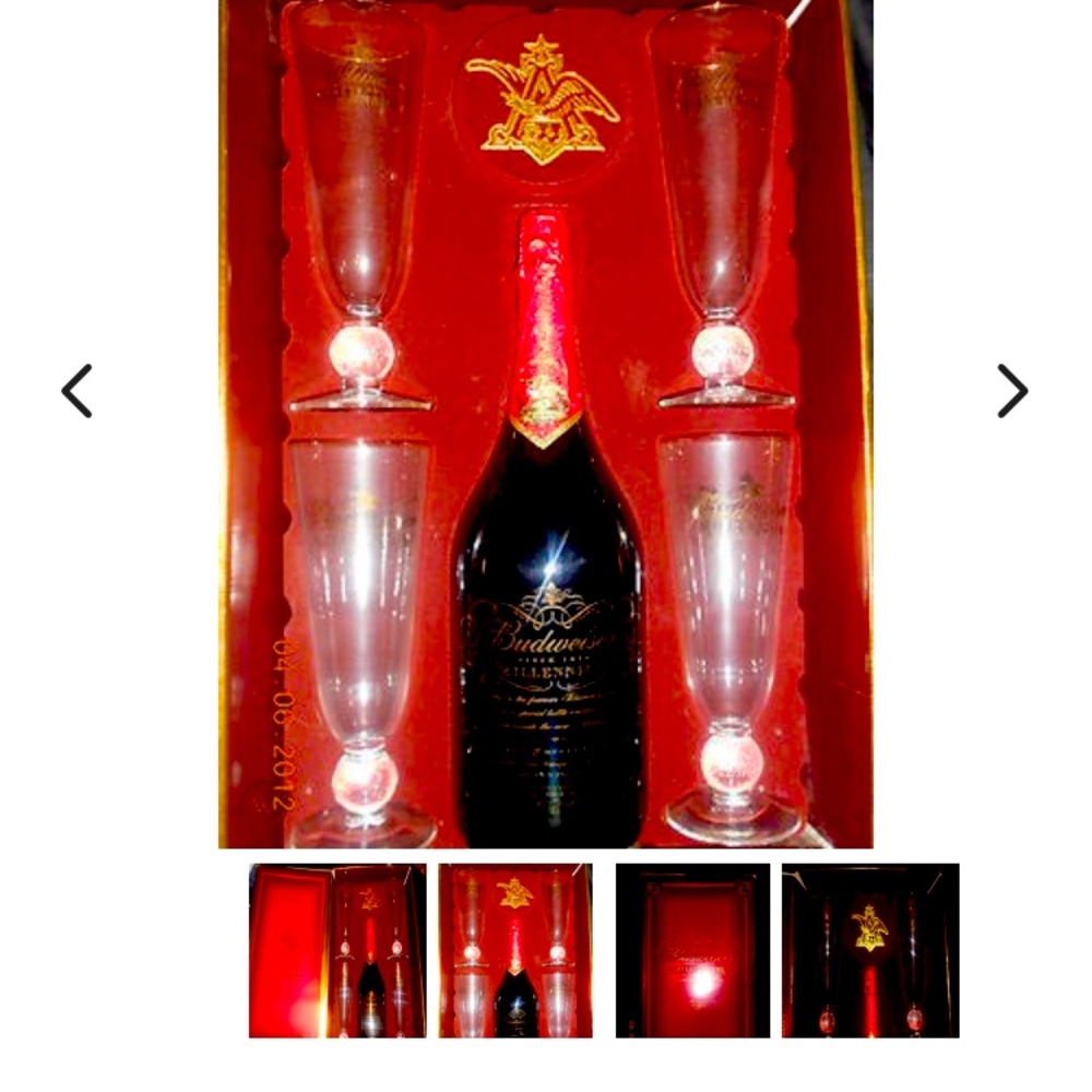 Limited edition Budweiser Millennium set